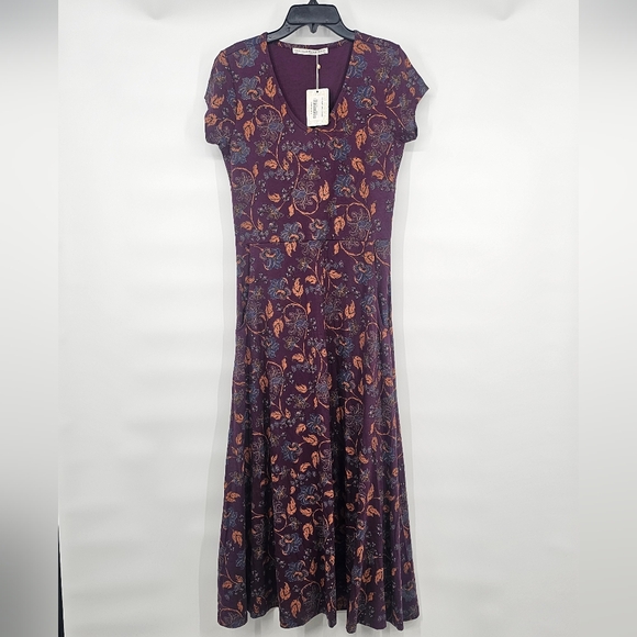 Peruvian Connection Dresses & Skirts - Peruvian Connection Plum Maxi Dress NWT